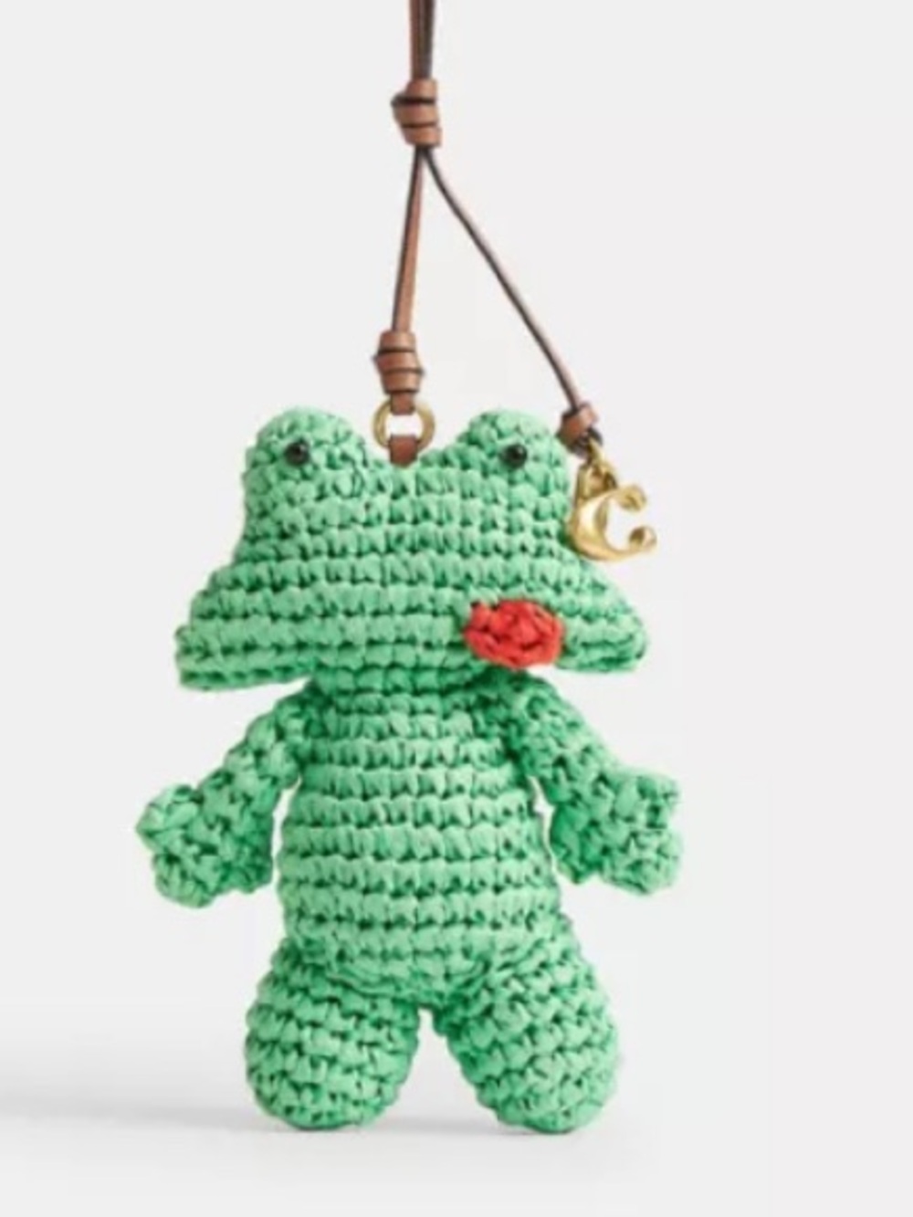 Coach, frog bag charm
